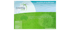 Desktop Screenshot of greenmaggroup.com