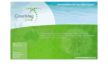 Tablet Screenshot of greenmaggroup.com